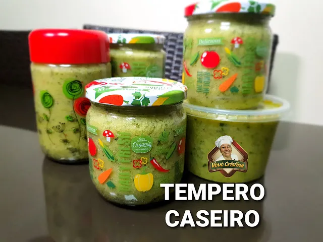 Tempero caseiro da vovó